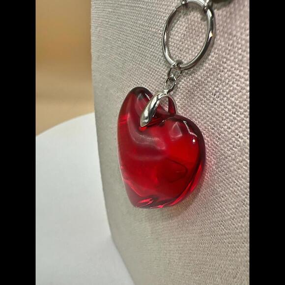 Stunning Black Beaded Heart Pendant Necklace - Picture 7 of 13